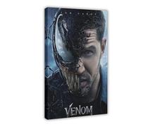 Movie Poster Venom Superhero Film Deadly Guardian Room Aesthetic Decor 3 Canvas Poster Wall Art Decor Print Picture Paintings for Living Room Bedroom Decoration 20x30inch(50x75cm)