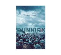 Movie Poster War Film Dunkirk 1 Canvas Poster Bedroom Decor Landscape Office Room Decor Gift 12x18inch(30x45cm)