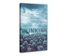Movie Poster War Film Dunkirk 1 Canvas Poster Bedroom Decor Landscape Office Room Decor Gift 24x36inch(60x90cm)