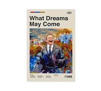 Movie Poster -What Dreams May Come Canvas Poster Bedroom Decor Sports Landscape Office Room Decor Gift Unframe-style 12x18inch(30x45cm)