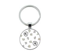 Movie Protagonist Cartoon Print Keychain, Key Decoration Hanging Ornament, Anime Keychain for Key,Card, Keyring Accessories (A,One Size)