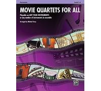Movie Quartets for All: Percussion (Movie Instrumental Ensembles for All)