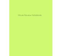 Movie Review Notebook: Analyze Films and Develop Critical Thinking