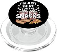 Movie Snacks I'm Just Here For The Snacks PopSockets PopGrip for MagSafe