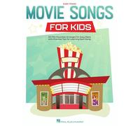 Movie Songs for Kids. Piano or Keyboard: Easy Piano Songbook With Lyrics