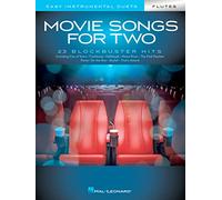 Hal Leonard – Sheet Music – Movie Songs for Two Flutes – Easy Instrumental Duets