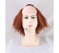 Movie Stephen King'S It Pennywise Clown Joker Wig Cosplay The Clown Pennywise Orange Short Synthetic Hair Halloween Role Play
