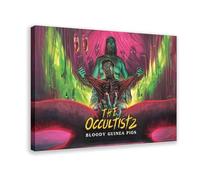 Movie The Occultist 2： Bloody Guinea Pigs Poster Canvas Poster Wall Art Decor Print Picture Paintings for Living Room Bedroom Decoration 24x36inch(60x90cm)