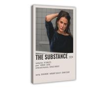 Movie The Substance Poster 4 Canvas Poster Wall Art Decor Print Picture Paintings for Living Room Bedroom Decoration 12x18inch(30x45cm)