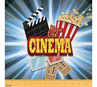 Movie Theme Fabric by The Yard Kids Movie Theater Upholstery Fabric for Chairs Cinema Waterproof Outdoor Fabric Movie Night Reupholstery Fabric Home Theater 1 Yard (L92*W150cm)