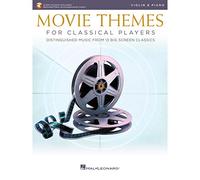 Movie Themes for Classical Players-Violin & Piano With online audio of piano accompaniments