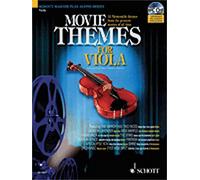 Movie Themes for Viola: 12 Memorable Themes from the Greatest Movies of All Time (Schott Master Play-along Series)