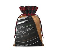 Movies Clapperboard Pattern Print Drawstring Gift Reusable Bags Pouches Holiday Packaging Birthday Wedding Parties