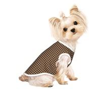 Movies Clapperboard Pattern Print Pet Sleeveless T-Shirt Lightweight Soft Vest Apparel Wear Indoor Outdoor Tank Top