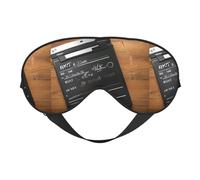 Movies Clapperboard Pattern Print Sleep Mask, Soft Breathable Eye Cover for Travel, Shift Work & Meditation