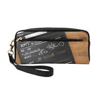 Movies Clapperboard Pattern Print Stylish Makeup Bag for Women Girls Cosmetic Pouch Toiletry School Office Travel