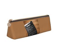 Movies Clapperboard Pattern Print Triangular Pencil Case Large-Capacity Stationery Organizer Commute Supplies Pouch