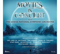 MOVIES IN CONCERT - DANISH NATIONAL SYMPHONY ORCHESTRA 5 VINYL LP NEW