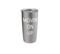 Movin On Up Stainless Steel Insulated Tumbler