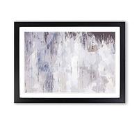 Moving Away in Abstract Framed Print | A2 Black Framed Wall Art | Ready to Hang | Abstract Fantasy Picture | Living Room Bedroom Lounge Office