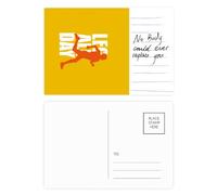 Moving Body Human Time Art Deco Fashion Postcard Card Important Person Anniversary