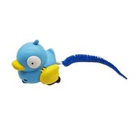 Moving Cat Toy - Aesthetic Exercise Game, Wind Up Bird Shape with High-Definition Tail Motion, Precision Mechanical Engagement, Stress Reliever Interaction, Necessity Tool for Kitchen Living Room