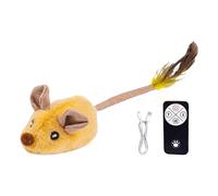 Moving Cat Toy - Automatically Touch Activated for Cats | Squeaky Interactive Toy with Remote Control, Perfect for Cat Exercise and Play, Keeps Kitten
