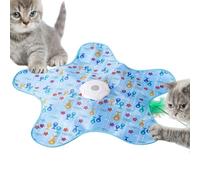 Moving Cat Toy,Exercise Toys for Indoor Bored Adult Cats | Rechargeable Kitten Enrichment Game for Mental Stimulation Indoor Exercise Entertainment Hunting Instincts Stimulating