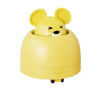 Moving Cat Toy, Interactive Mice Toy, Rechargeable Touch-Activated Fun, Stimulates Play and Exercise, Ideal for Bored Indoor Cats, 5.91 x 2.2 x 0.87 inches, Yellow Colour, 1 Piece