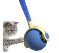 Moving Cat Toy - Rechargeable Interactive Pet Ball, 2 Speeds Toy with Automatic Movement, Fun & Engaging Play, Ideal for Indoor Cats Medium Large Dogs Home Travel Outdoor Backyard Park Bedroom Balcony