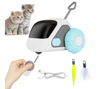 Moving Cat Toy, Remote Control Cat Toy | Automatic Mobile Car Toy with ,Automatic Exercise Toys for Cats, Enrichment Toy for Ga