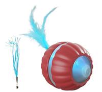 Moving Cat Toy | Stimulating Cat Toys Rolling Ball,Electric Smart Pet Supplies Kitten Accessories Rolling Indoor Games for Boredom Enrichment Exercise Hunting Play