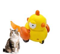 Moving Cat Toy | Wind Up Bird Shape,Interactive Cat Toy with Tail,for Mental Stimulation Boredom Prevention Post-Meal Activity Apartment Bedroom Kitchen Home