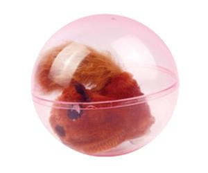 Moving Cat Toys | Movable Electric Squirrel Realistic Plush Rolling Ball - Moving Cat Toys for Indoor Cats | for Indoor Kitten Pet Enrichment Exercise Play Boredom Relief Home Christmas Stocking Stuff