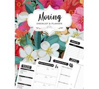 Moving Checklist: All-In-One Guided Moving Planner - For Packing, Relocation, and more - Plan smoothly your Moving to a New House