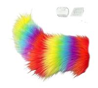 Moving Cosplay Tail - Remote Control Car Decoration | Fuzzy Wagging Plush Tail For Drivers & Bikers, Electric Animal Tails For Halloween Masquerade Stage Performance Concert Parade Accessory