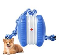 Moving Dog Ball - Automatic Rolling Motion-Activated Pet Games Rope, Interactive Pet Toy Automatic Rolling Ball, Small Dog Toys | For Home Indoor Outdoor Floor Play Scratching Post Climbing