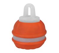 Moving Dog Ball - Interactive Dog Ball, Active Rolling Smart Dogs Balls, Durable Dogs Water Balls For Small Medium Breed, Indoor & Outdoor Orange & Sky Blue, Puppy Toy For Enrichment Play Fetch Chew