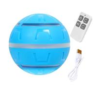 Moving Dog Ball - Moving Rolling Ball Dog Toy,Bouncing Vibrating USB Rechargeable Pet Supplies, Pet Toys with Light for Boredom Exercise Enrichment Indoor Outdoor