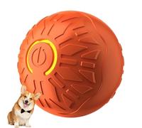 Moving Dog Ball, Vibrating Pet Toy, 2.09 Inches Automatic Motion & Usb Charging Interactive Fun, Colorful Rolling Activity for Chinese New Year, Valentine’s Day, Indoor Activity
