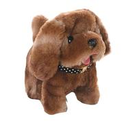 Moving Dog Toy For Kids,Plush Puppy Doll - Interactive Stuffed Robot Toy, Realistic Animated Walking Lovely For Holiday Birthday