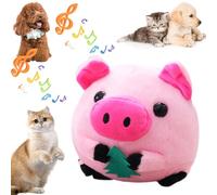 Moving Dog Toys Active Moving Pet Plush Toy,Talking Moving Dog Toy, Cartoon Plush Balls Interactive Dog Toys, Shake Bounce Boredom Toys, Dancing Dog Ball Bouncing Toy for Small Medium Dogs (E)