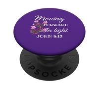 MOVING FORWARD IN LIGHT For Women Bible Verse PopSockets Adhesive PopGrip