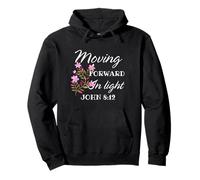 MOVING FORWARD IN LIGHT For Women Bible Verse Pullover Hoodie