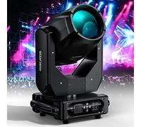 Moving Head Stage Lights 280W 10R, 17 Patterns, 16CH DMX512, Sound Activated RGBW Disco Lamp for Parties, Weddings, Clubs, Bars, Shows, Halloween