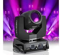 Moving Head Stage Lights 280W 10R, 17 Patterns, 16CH DMX512, Sound Activated RGBW Disco Lamp for Parties, Weddings, Clubs, Bars, Shows, Halloween