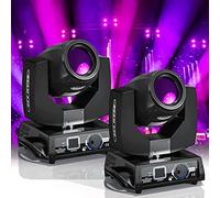 Moving Head Stage Lights 280W 10R, 17 Patterns, 16CH DMX512, Sound Activated RGBW Disco Lamp for Parties, Weddings, Clubs, Bars, Shows, Halloween