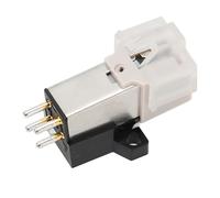 Moving Magnet Turntable Cartridge Replacement Magnetic Cartridge Stylus AT 3600L High Precision Sound Enhancer for Record Players Made of Metal ABS