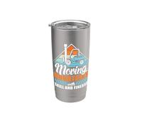 Moving Mountains with Skill - Forklift Stainless Steel Insulated Tumbler