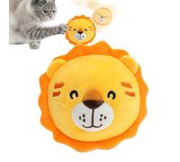 Moving Pet Plush Toy - Rechargeable Interactive Cute Cartoon Puppy Toy | Active Rolling Dog Ball Plush | Interactive Rechargeable Cartoon Sound Bouncing Ball For Home Dorm Apartment Bedroom Living Ro